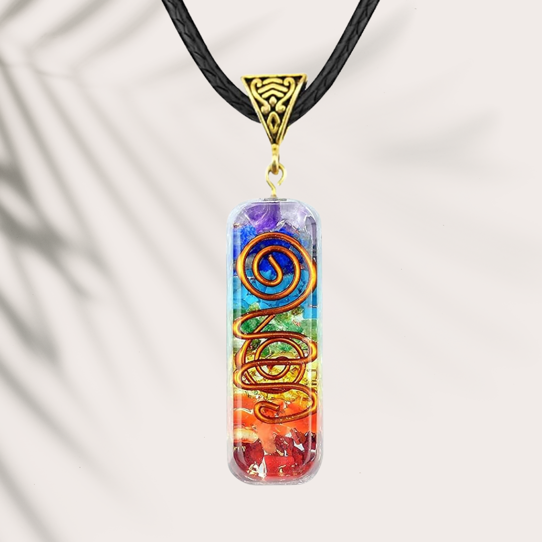 7 Stone Chakra Necklace