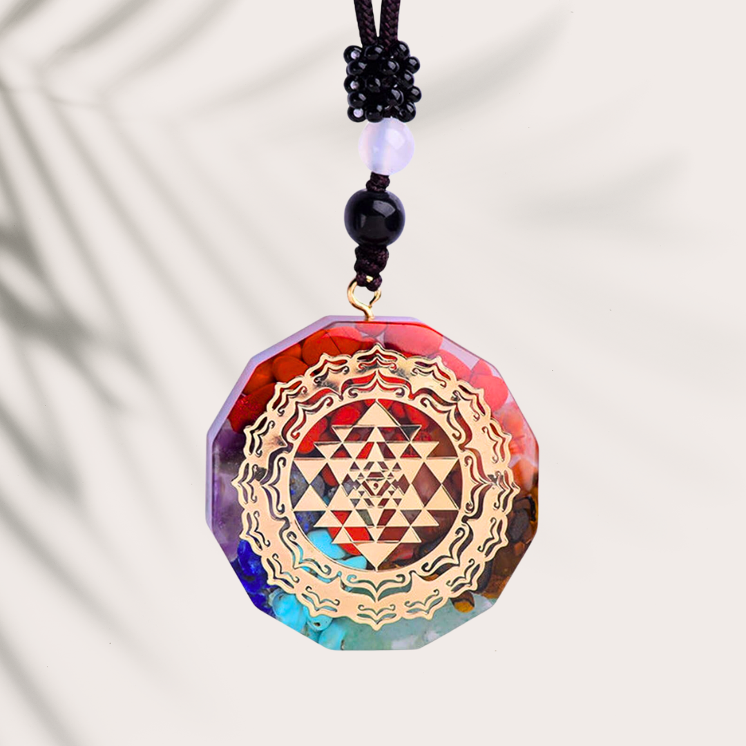 7 Stone Orgone Necklace