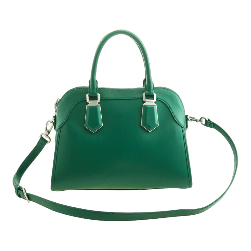 Women luxury fashion green handbag