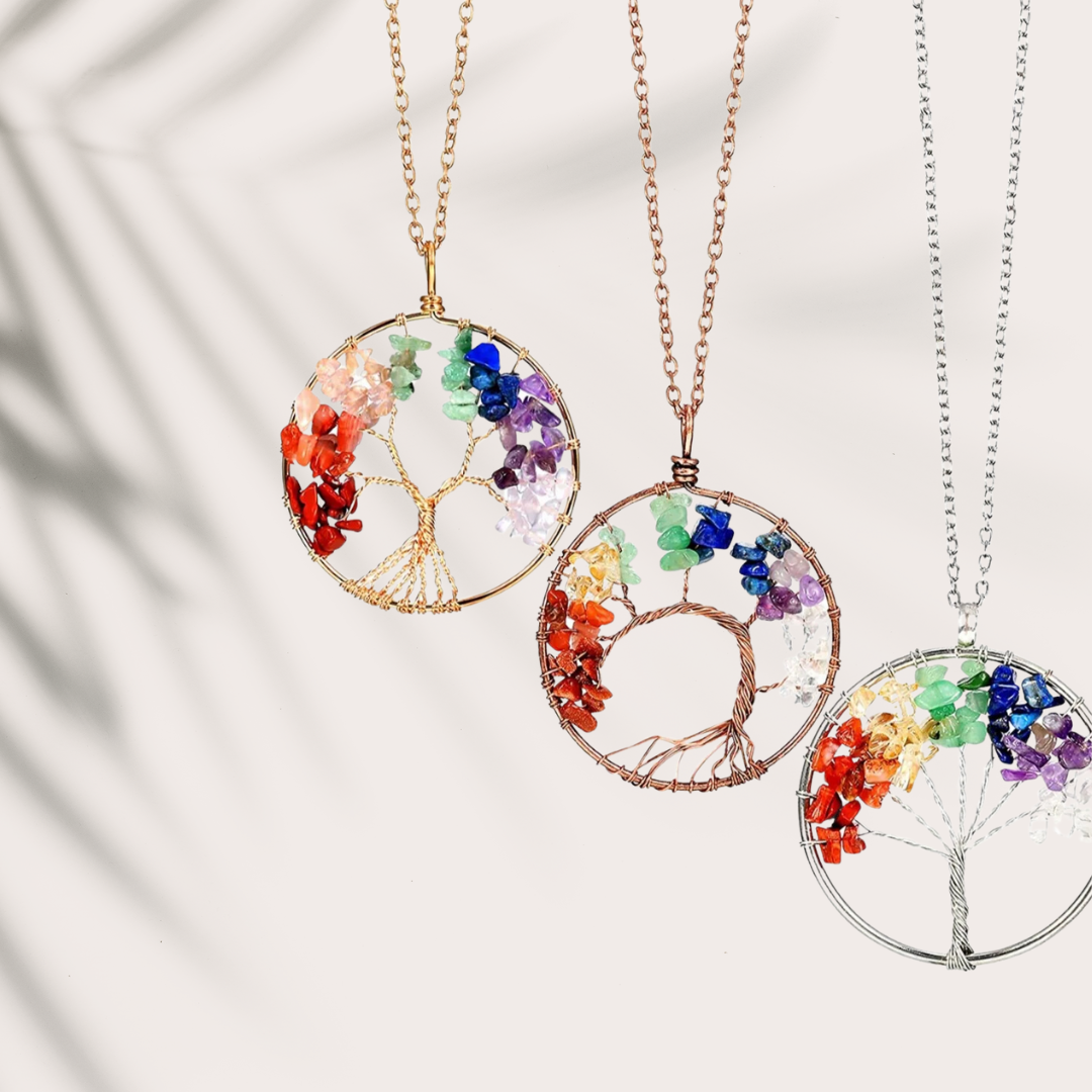 Tree of Life Chakra Necklace