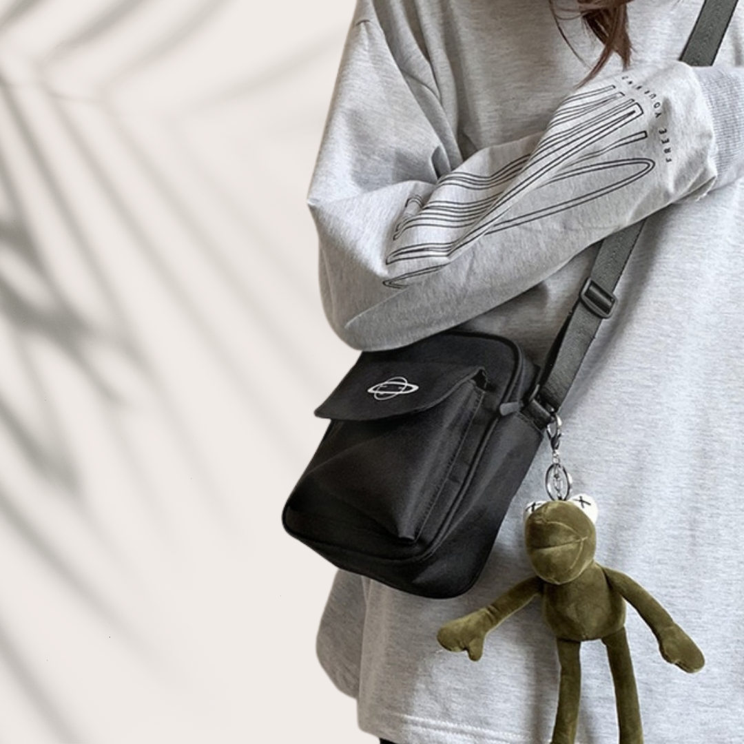 Unisex Flap Shoulder & Crossbody Bag