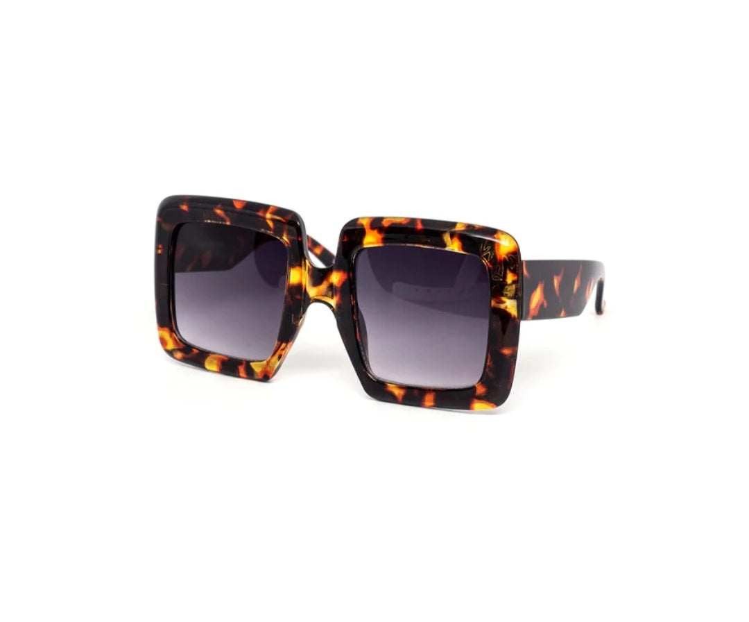 Chunky Square Oversized Sunglasses
