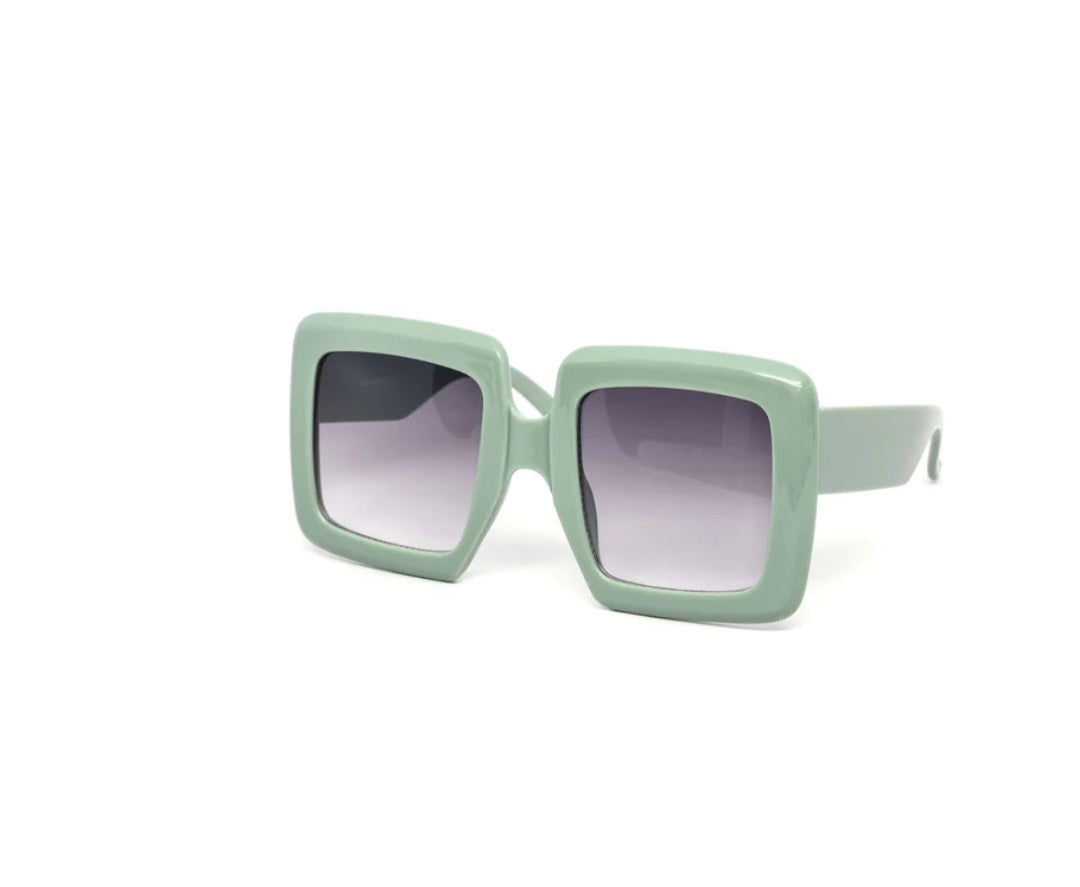 Chunky Square Oversized Sunglasses