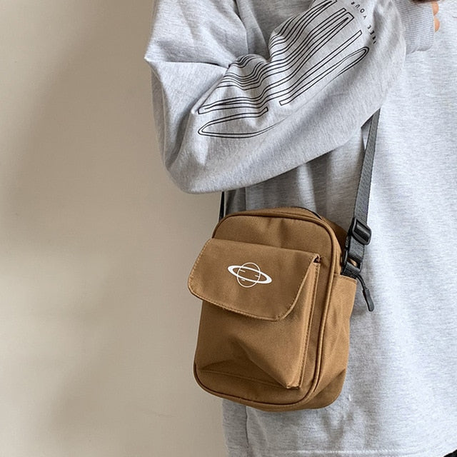 Women Canvas Small Shoulder Crossbody - Bredazzled's Store
