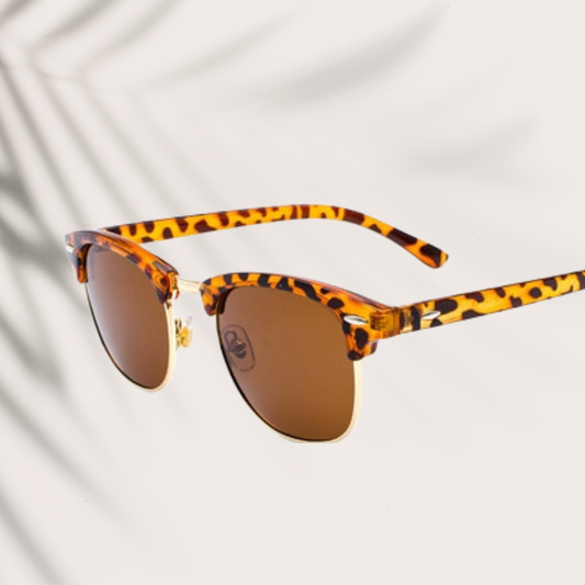 Classic Semi-Rimless Sunglasses