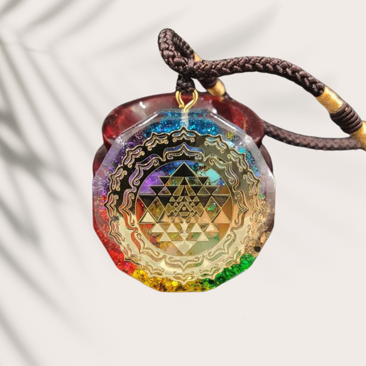 7 Stone Orgone Necklace