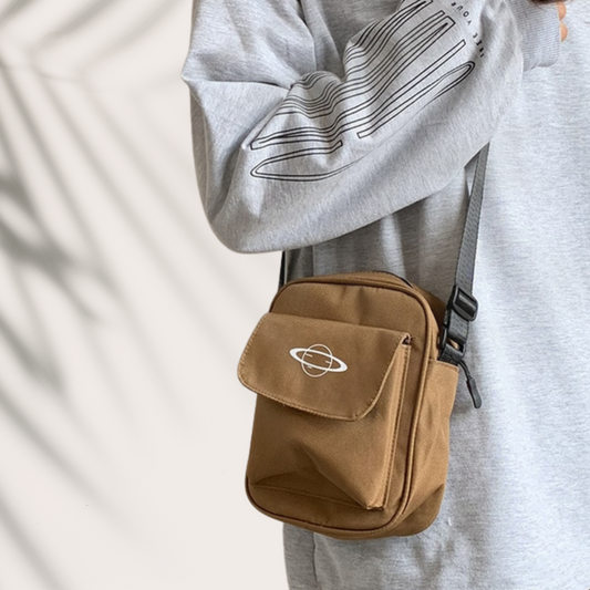 Unisex Flap Shoulder & Crossbody Bag