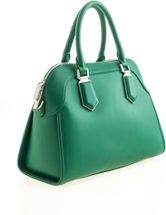 Women luxury fashion green handbag