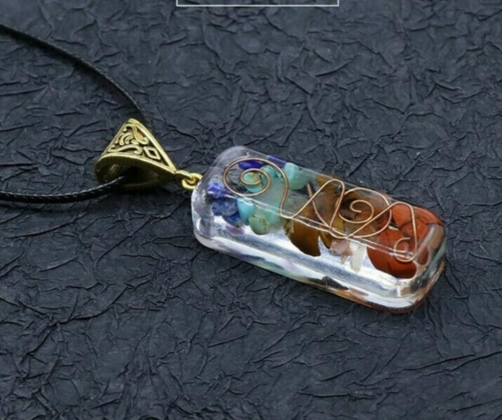 7 Stone Chakra Necklace - Bredazzled's Store