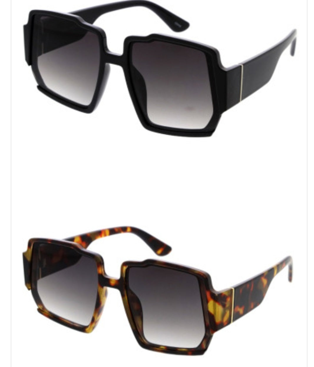 Big & Bold Geometric High Fashion Sunglasses