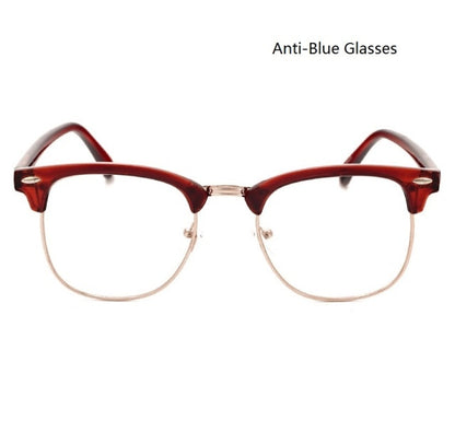 Classic Semi-Rimless Sunglasses for Men - Bredazzled's Store